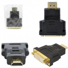 ADAPTADOR HDMI MACHO X DVI-I FEMEA DUAL LINK AD0260*