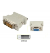 ADAPTADOR DVI-D DUAL MACHO X VGA DB15 FEMEA AD0083