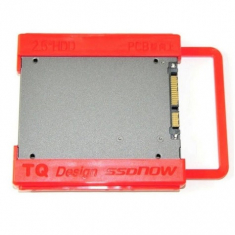 HD - SUPORTE PARA SSD HD 2.5 PLASTICO VERMELHO
