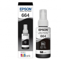 REFIL EPSON ECOTANK T664 PRETO 70ML