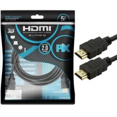 CABO HDMI V2.0 05.0M PIX 3D 4K ULTRA HD 018-2225