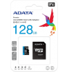 CARTAO DE MEMORIA SD 128GB ADATA CLASS 10UHS-I COM ADAPTADOR AUSDX128GUICL10A1RA1
