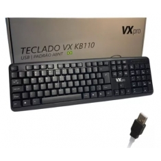 TECLADO USB VXPRO PRETO VXKB110