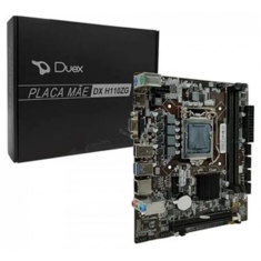 PLACA MAE INTEL S1151 DUEX DX-H110ZG M.2 DDR4 GIGABIT (6-7 GERACAO)