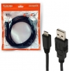 CABO USB PARA MICRO USB V8 01,8M PLUSCABLE PC-USB1804