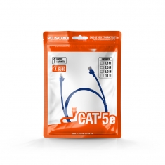 PATCH CORD RJ45 CAT5E 02,5M AZUL PLUSCABLE CAT5E25BL