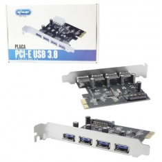 PLACA PCI-E USB 3.0 4 PORTAS KNUP KP-T102 PC0033KP